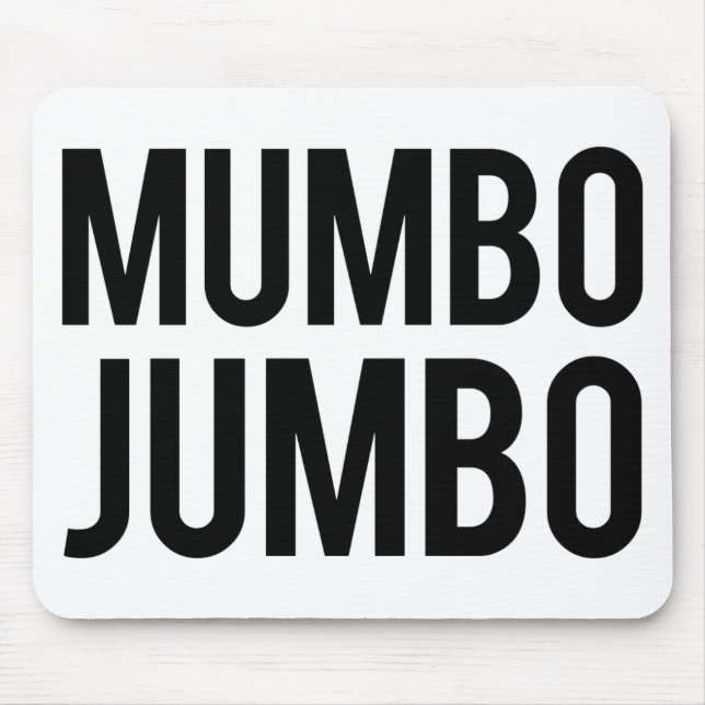 Mousepad Jumbo de Mumbo (Frente)