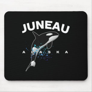 Mousepad Juneau Alasca Observação de Orca Baleia Assassina