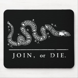 Mousepad Junte-se ou morra-se libertário
