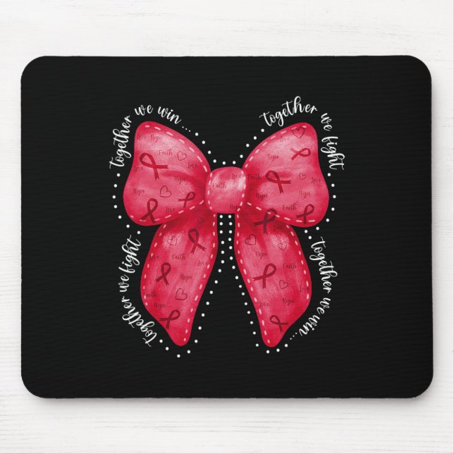 Mousepad Juntos L lutamos Juntos Vencemos Cancro no Sangue (Frente)