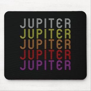 Mousepad Jupiter Planet Retro Astronomy T-Shirt