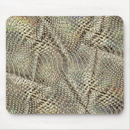 Mousepad juta de abstrato com ligeiro tom de ouro metálico