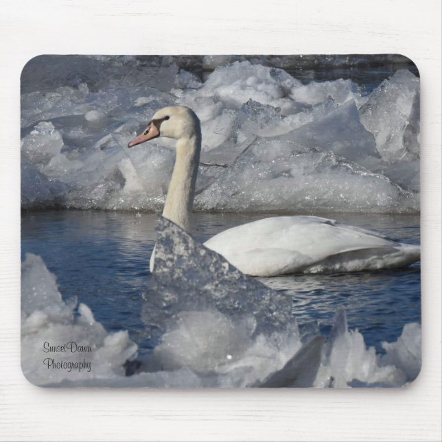 Mousepad Juvenil Swan no rio Icey (Frente)