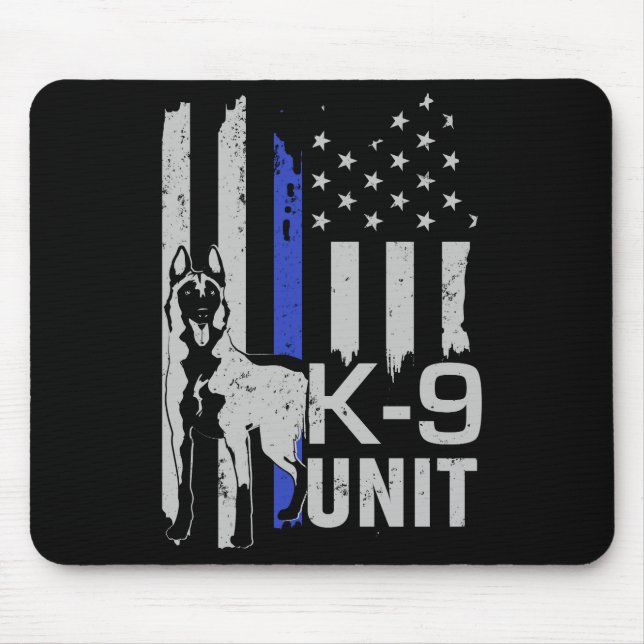 Mousepad K-9 unidade - Malinois (Frente)