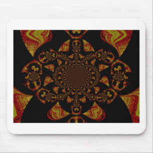 Mousepad Kaleidoscópio Impressão de Arte