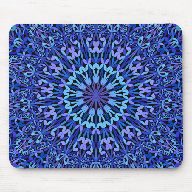 Mousepad Kaleidoscópio Petal Mandala (Frente)