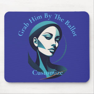 Mousepad Kamala Cat Lady 2024 Ballot Thunder_Cove