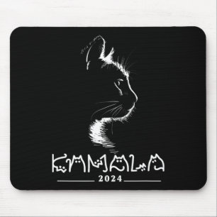 Mousepad Kamala Cat Voting Kamala-harris 2024