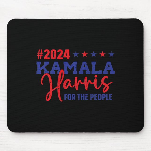 Mousepad Kamala Harris 2024 Liderança Com Purpose Premium (Frente)