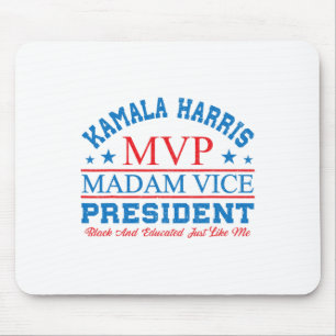Mousepad Kamala Harris Mvp Senhora Vice-Presidente Black An