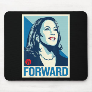 Mousepad Kamala Harris para frente