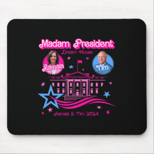 Mousepad Kamala Harris Senhora Presidente Casa Branca