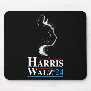 Mousepad Kamala Harris Wheimer 2024 Cat Funny Vp Vice Presi