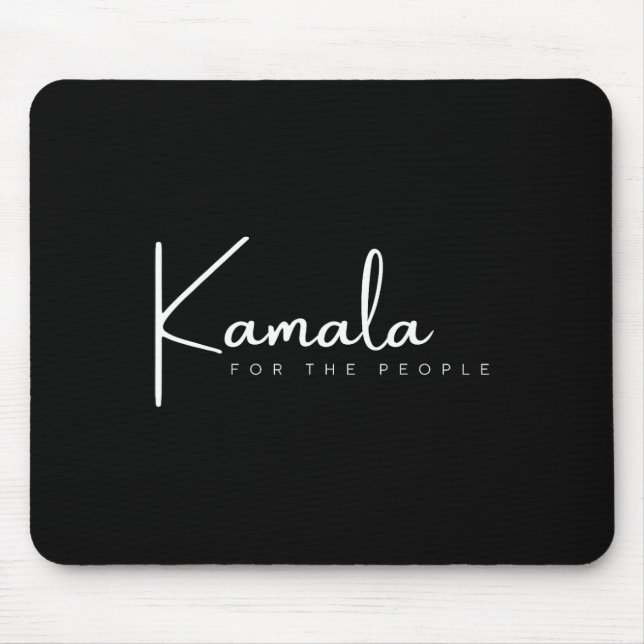 Mousepad Kamala Pelo Presidente Pessoas Kamala Harris Whei (Frente)