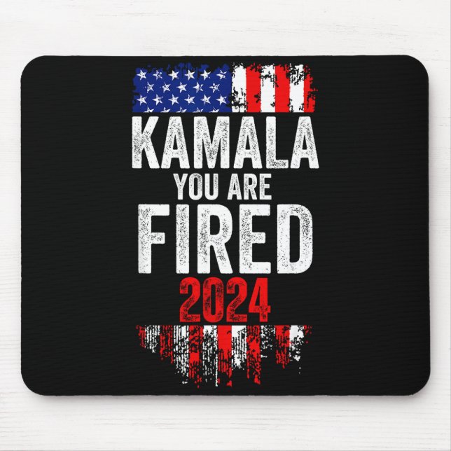 Mousepad Kamala You're Fired Funny Anti Kamala Harris Elect (Frente)
