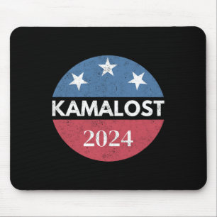 Mousepad Kamalost Kamala perdeu 2024 após as eleições Trump
