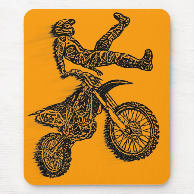 Mousepad Kamikaze de Moto (Frente)