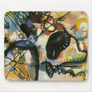 Mousepad Kandinsky Black Spot Abstrato