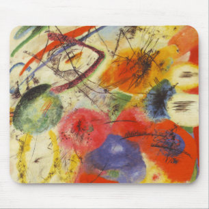 Mousepad Kandinsky Black Trakes Abstrato Painting