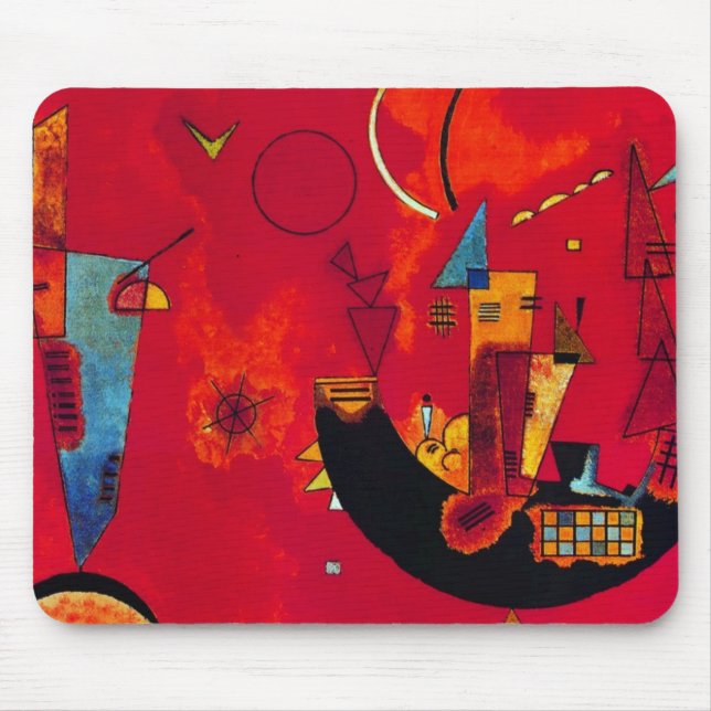 Mousepad Kandinsky Mit und Gegen (Frente)