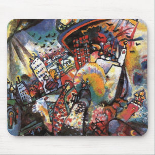 Mousepad Kandinsky Moscou I Cityscape Abstrato Painting