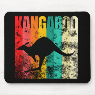 Mousepad Kangaroo Retro