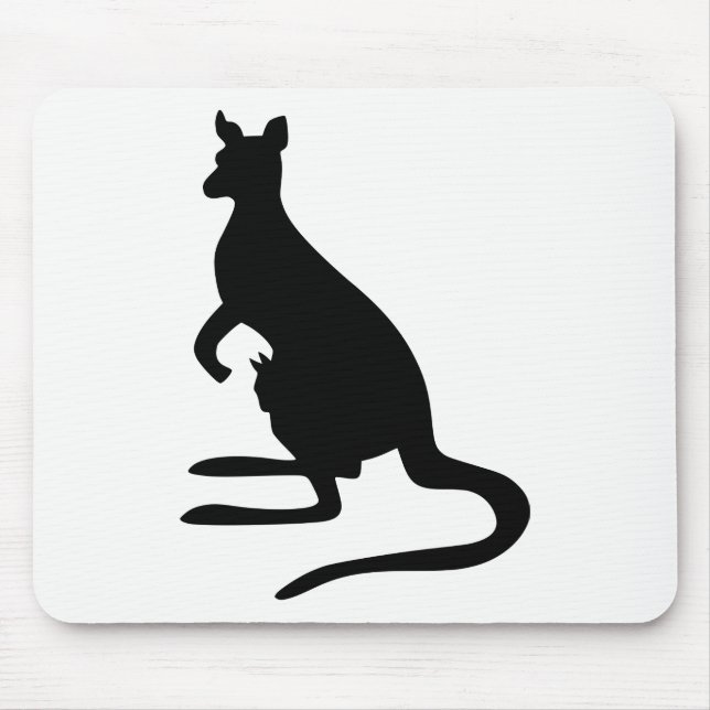 Mousepad Kangaroo Silhouette (Frente)
