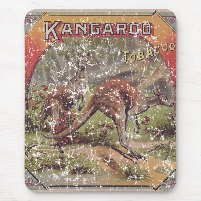 Mousepad Kangaroo Tobacco 1900 (Frente)