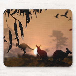 Mousepad Kangaroos