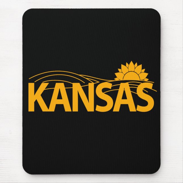 Mousepad Kansas Estados Unidos da América (Frente)