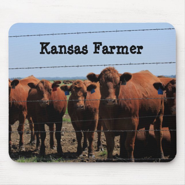 Mousepad Kansas Farmer (Frente)