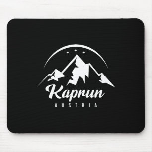 Mousepad Kaprun Austria Ski Resort Ski Snowboard Souv