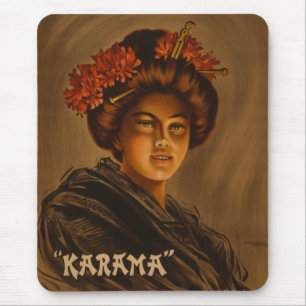 Mousepad Karama: Atriz Geisha do Romance Japonês
