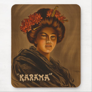 Mousepad Karama: Atriz japonesa Romance Geisha