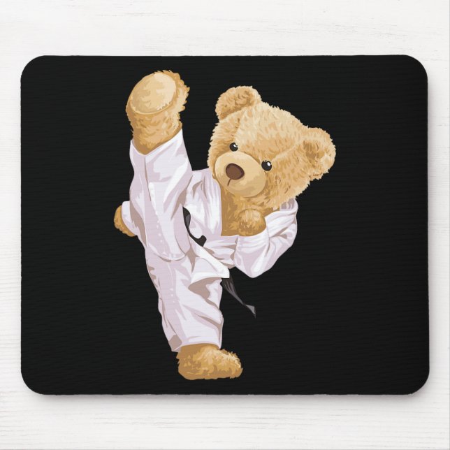 Mousepad Karate Bear (Frente)