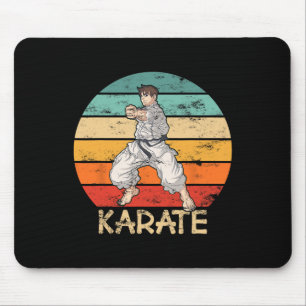 Mousepad Karate Grunge Design Karate Fighter Faz Pancada