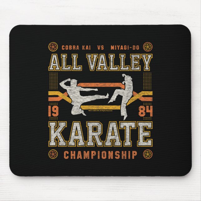 Mousepad Karate Kid - Campeonato do Vale Todo (Frente)