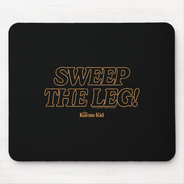 Mousepad Karate Kid - Varrer A Perna (Frente)