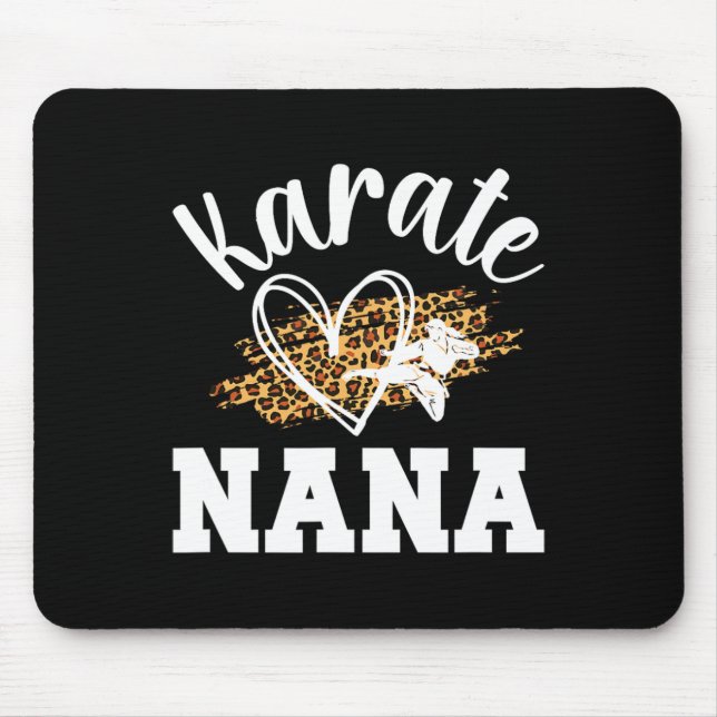 Mousepad Karate Nana Leopard Karate Nana Avó 1 (Frente)