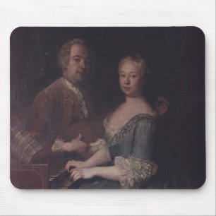 Mousepad Karl-Heinrich Graun e sua esposa Anna-Louise