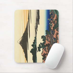 Mousepad Katsushika Hokusai Amanhecer na província de Kai