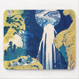 Mousepad Katsushika Hokusai - Amida Falls