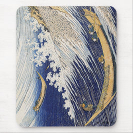 Mousepad Katsushika Hokusai. Ondas oceânicas