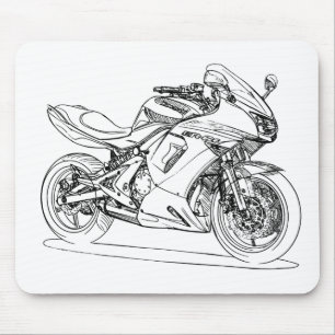 Mousepad Kaw Ninja 650r ER6f 2008