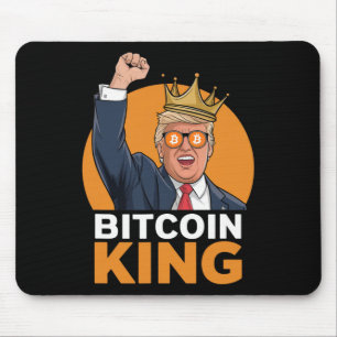 Mousepad Kawaii Bitmoney King Trump Crypto Shades Bitmoney