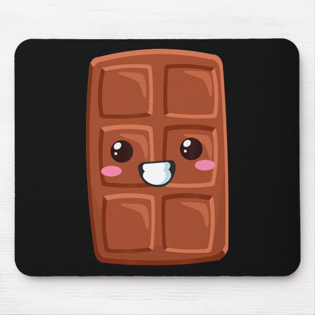 Mousepad Kawaii Halloween Group Costume Party S'mores Choco (Frente)