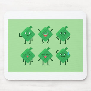 Mousepad kawaii Ketupat