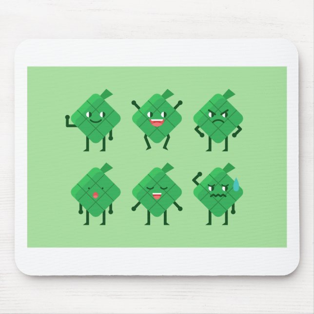 Mousepad kawaii Ketupat (Frente)