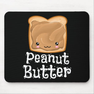 Mousepad Kawaii Peanut Butter Jelly PBe J Halloween Matchi
