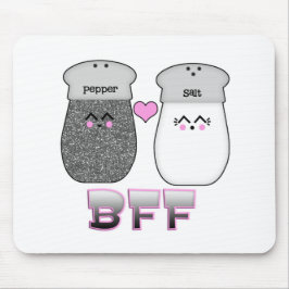 Mousepad Kawaii Salt n Pepper BFF